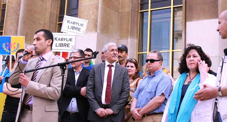 Journée de la Nation kabyle au Trocadéro : 