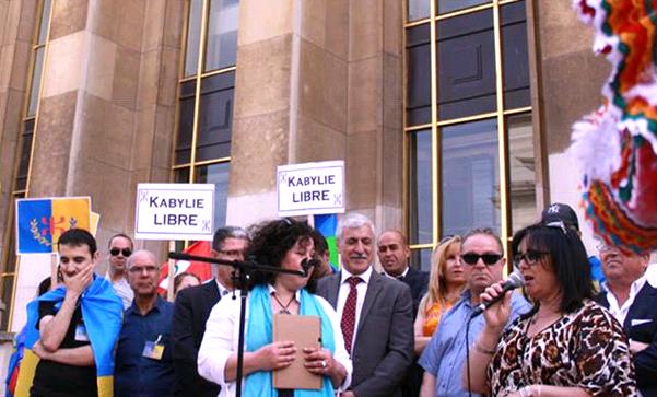 Journée de la Nation kabyle au Trocadéro : 