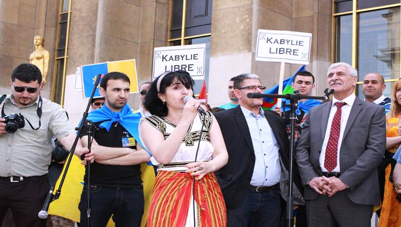 Journée de la Nation kabyle au Trocadéro : 