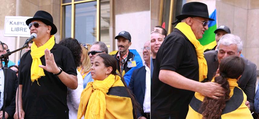 Journée de la Nation kabyle au Trocadéro : 