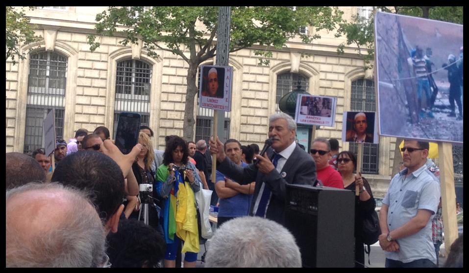 PARIS /Place de la république: Rassemblement pour soutenir le Dr Kameldine Fekhar et ses codétenus (vidéo)