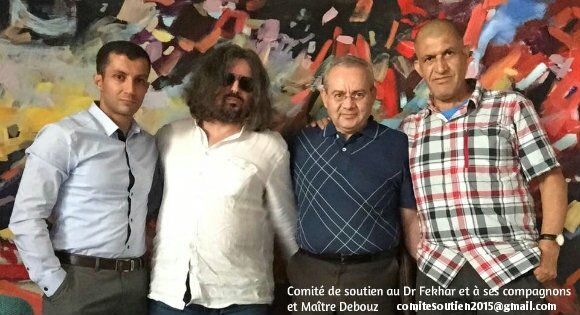 Le comité de soutien du dr Fekhar et ses compagnons rencontre Maître Debouz