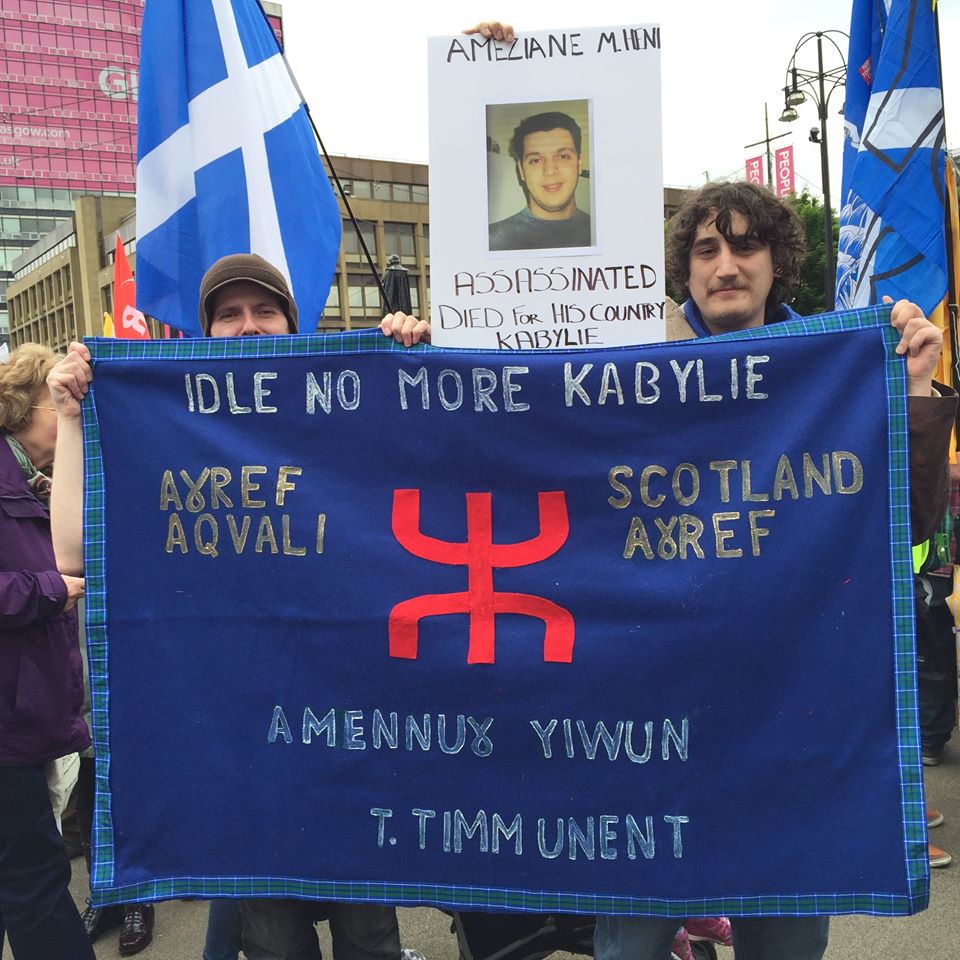 Les souverainistes du monde apportent leur soutien à leurs homologues Kabyles