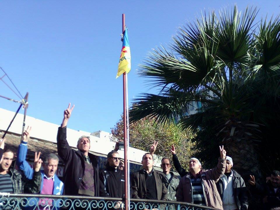 Le drapeau kabyle a été hissé à Ssuq Letnin