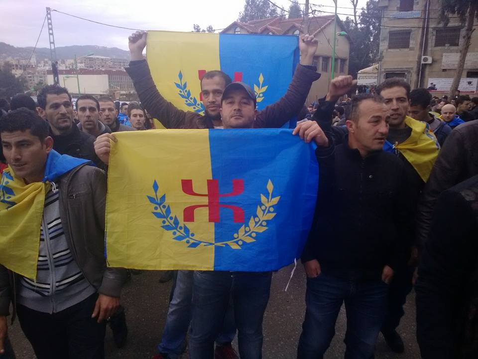 Encore une mémorable marche du MAK à Tizi-Ouzou à l'occasion de Yennayer