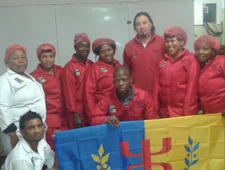 Vidéo : Lever du drapeau kabyle à Pretoria, Afrique du Sud
