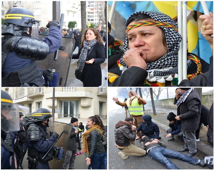 Répression des manifestants kurdes à Paris : les militants placés en garde à vue ont interdiction de se retrouver dans des faits similaires pour une durée de 3 ans