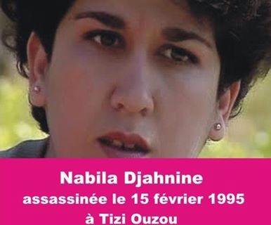 Évocation : Nabila Djahnine. Par Dahman At Ali