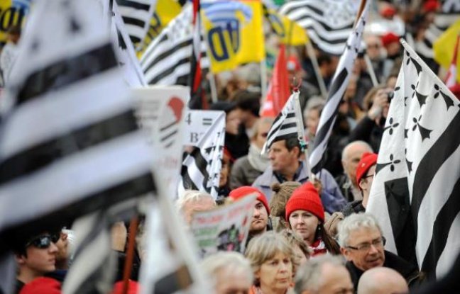 L'UDB veut un référendum sur la réunification de la Bretagne