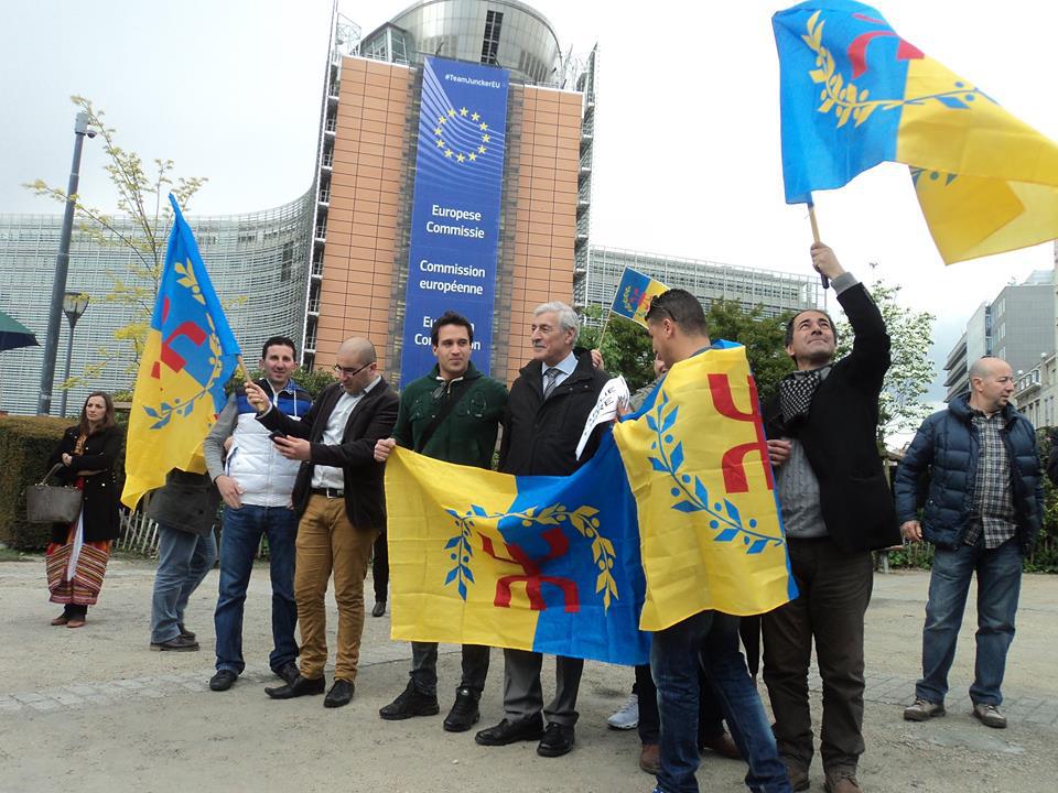 Message de soutien de l'association culturelle n'Imazighen de Belgique au 3ème Congrès du MAK