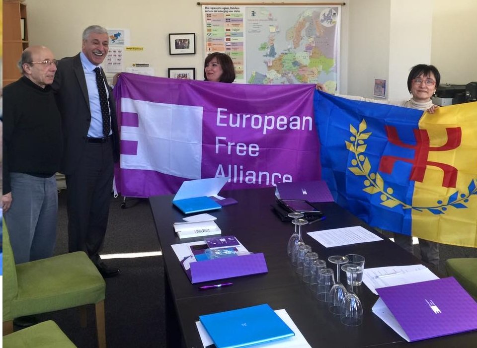 Diplomatie : Rencontre à Bruxelles entre l'Alliance libre européenne et le Gouvernement provisoire kabyle
