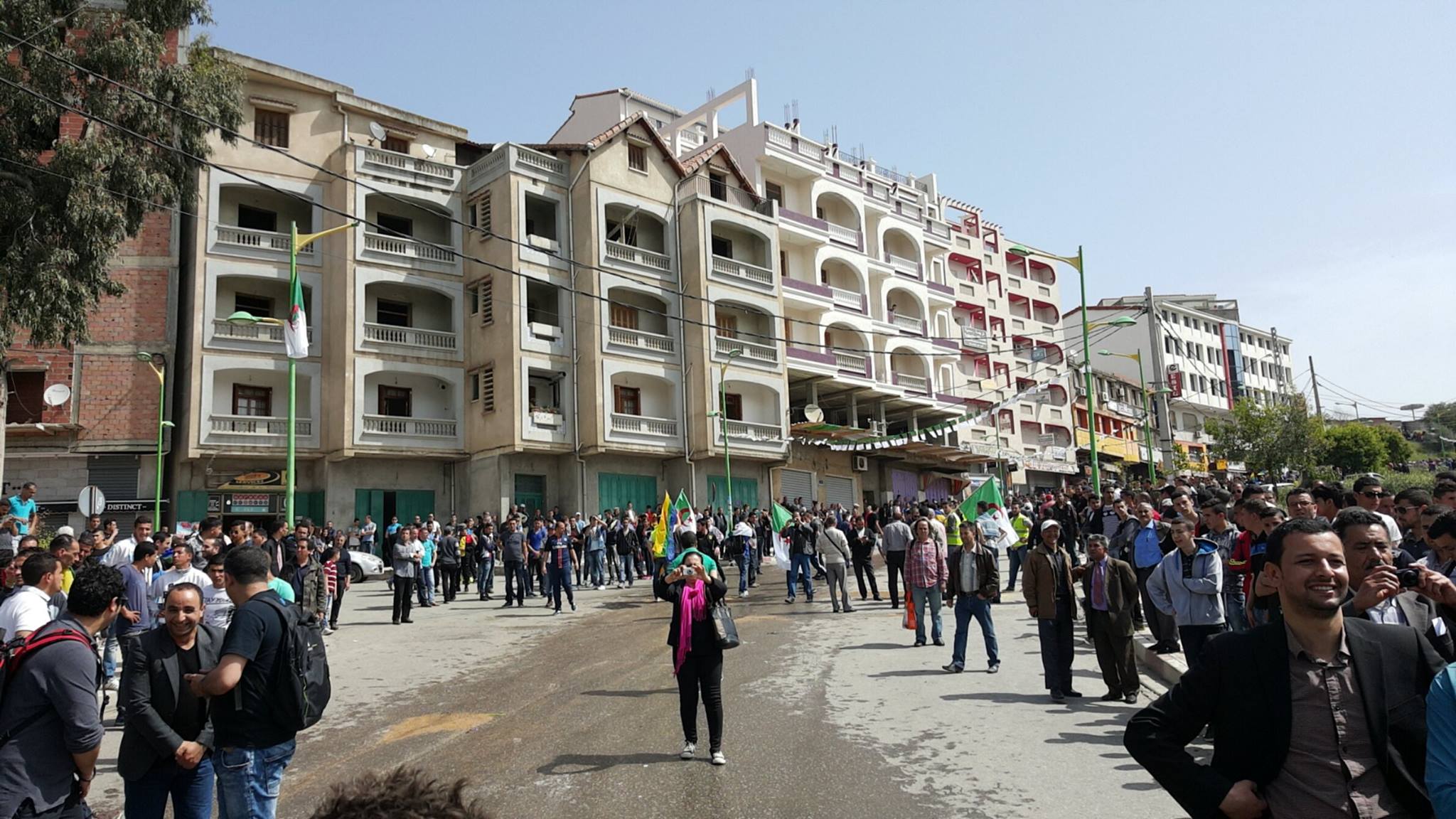 Couverture des marches du 20 Avril en Kabylie (Actualisé en temps réel)