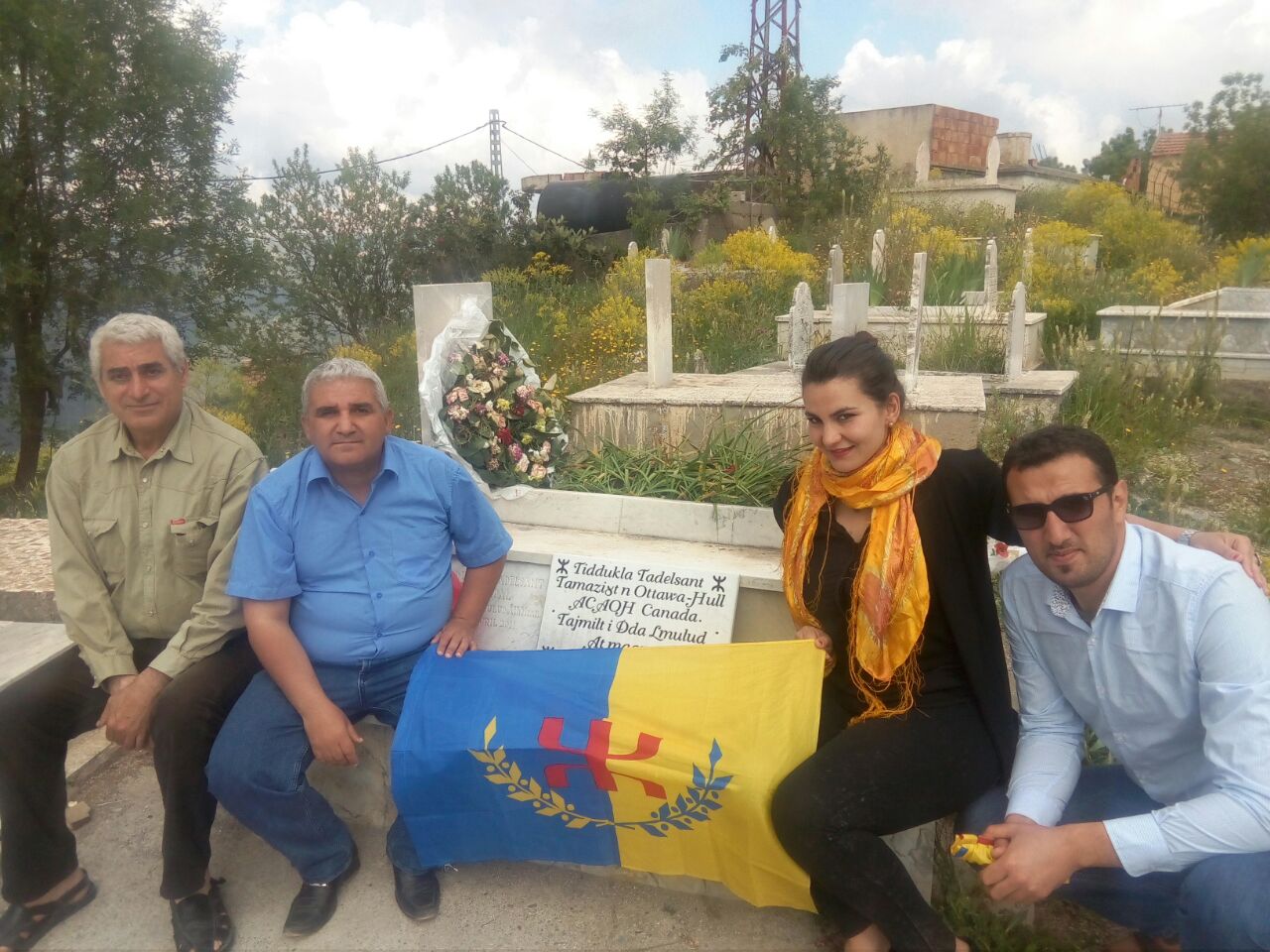 La statue de Dda Lmulud At Mɛammar sera inaugurée le samedi 30 avril