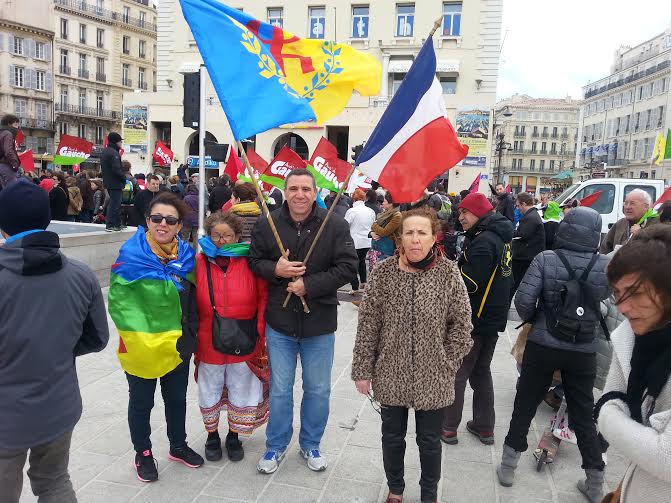 La Kabylie représentée à la fête du 1er Mai à Marseille