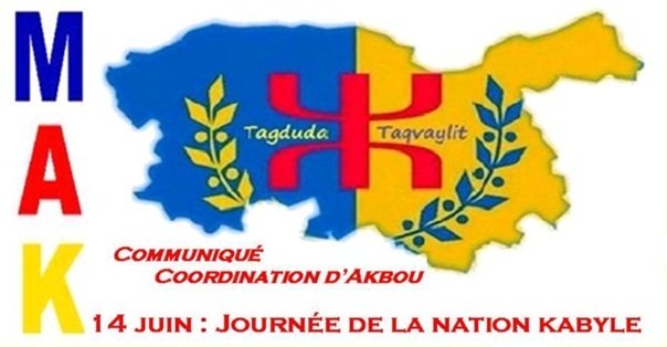 Coordination MAK d'Akbou / cap sur le 14 juin, journée de la Nation Kabyle