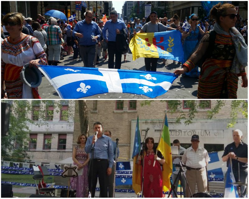 Lyazid Abid (Anavad) à la Fête nationale du Québec : 