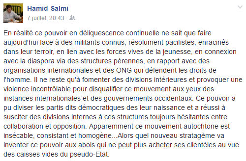 L'élite intellectuelle kabyle soutient les militants du MAK face à la répression algérienne