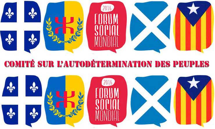 L'indépendance de la Kabylie au Forum Social Mondial 2016 à Montréal